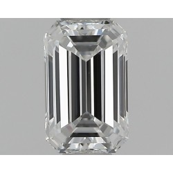 Diament szlif szmaragdowy, 0.42ct, VVS1, E, GIA 5234264920