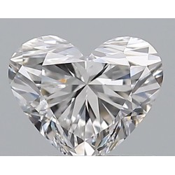 Diament serce, 0.7ct, VVS2, D, GIA 2526242042