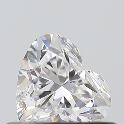 Diament serce, 0.41ct, VVS1, D, GIA 6512827591