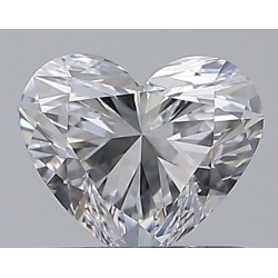 Diament serce, 0.7ct, VVS1, D, GIA 6522597819
