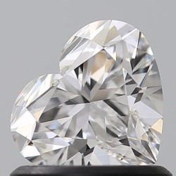 Diament serce, 0.73ct, VVS2, D, GIA 1513590851