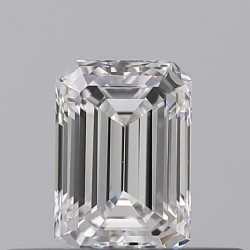 Diament szlif szmaragdowy, 0.32ct, VS1, D, GIA 2517773888