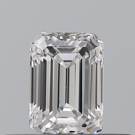 Diament szlif szmaragdowy, 0.32ct, VS1, D, GIA 2517773888