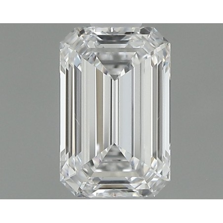 Diament szlif szmaragdowy, 0.76ct, VS2, D, GIA 7511408446