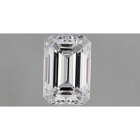 Diament szlif szmaragdowy, 0.7ct, VVS2, D, GIA 5523534326