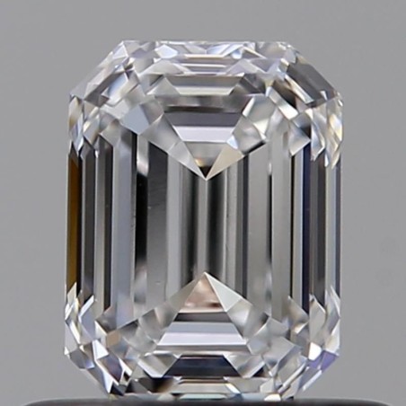 Diament szlif szmaragdowy, 0.6ct, VVS2, D, GIA 7458386089