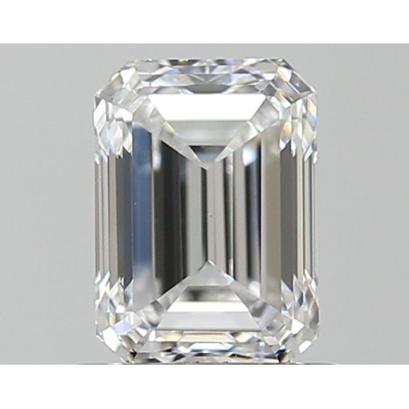 Diament szlif szmaragdowy, 0.8ct, VS2, D, GIA 1519364749