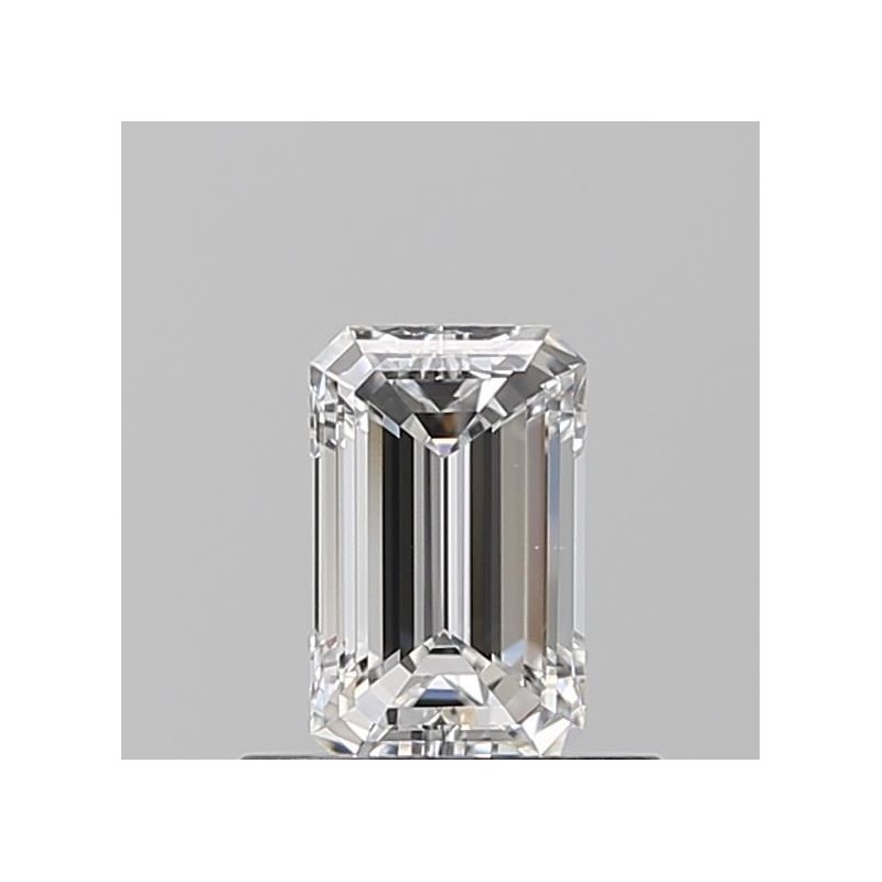 Diament szlif szmaragdowy, 0.5ct, VS2, D, GIA 6521114686