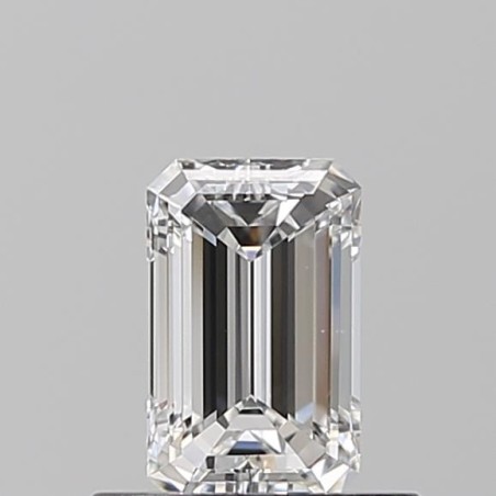 Diament szlif szmaragdowy, 0.5ct, VS2, D, GIA 6521114686