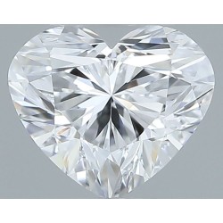 Diament serce, 0.47ct, VVS2, D, GIA 6512970260