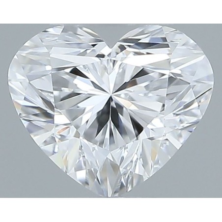 Diament serce, 0.47ct, VVS2, D, GIA 6512970260