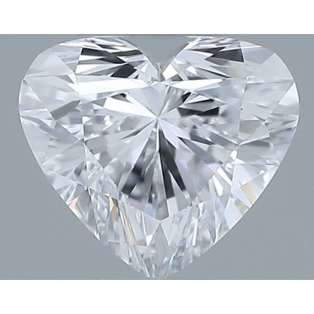 Diament serce, 0.44ct, VVS1, D, GIA 2528211754