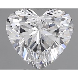 Diament serce, 0.4ct, VVS2, D, GIA 1523123978