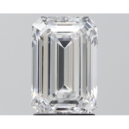 Diament laboratoryjny szlif szmaragdowy, 2.32ct, VVS2, E, IGI LG637483369