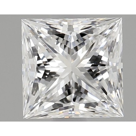 Diament laboratoryjny szlif princess, 1.1ct, VVS2, E, IGI LG700554984