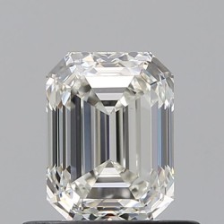 Diament szlif szmaragdowy, 0.71ct, VS1, I, GIA 6422343713