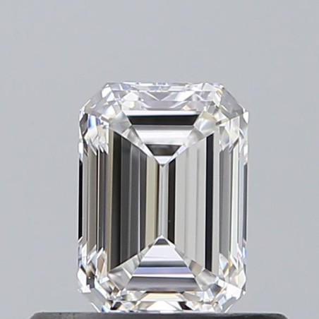 Diament szlif szmaragdowy, 0.5ct, VS2, E, GIA 2544264075