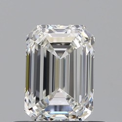 Diament szlif szmaragdowy, 0.71ct, VVS2, H, GIA 6542112135