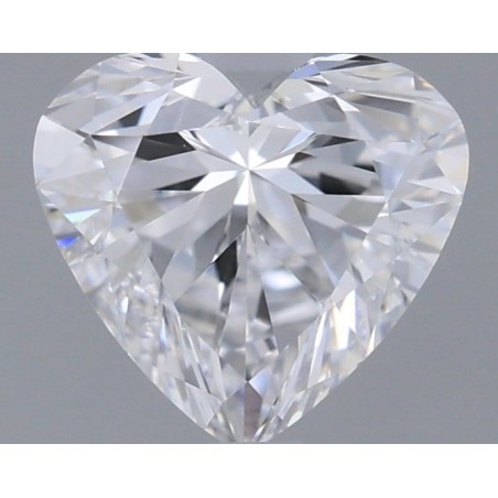Diament serce, 0.5ct, VS2, D, GIA 6412664864