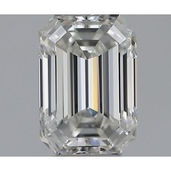 Diament szlif szmaragdowy, 0.5ct, VVS1, G, GIA 7532768237