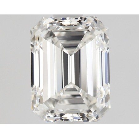 Diament szlif szmaragdowy, 1.1ct, VVS2, F, GIA 2544264370