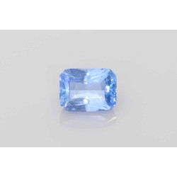 Szafir szlif szmaragdowy, 3.07 ct, BLUE, GIA 6237509037