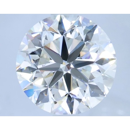 Diament szlif okrągły, 2ct, SI1, I, GIA 2537891037