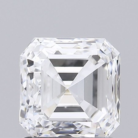 Diament szlif szmaragdowy kwadratowy, 0.9ct, VS2, E, GIA 7438027737