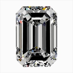 Diament szlif szmaragdowy, 0.51ct, VS2, G, GIA 3545264440