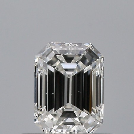 Diament szlif szmaragdowy, 0.51ct, VS2, F, GIA 1543288771
