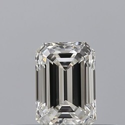 Diament szlif szmaragdowy, 0.3ct, VVS1, H, GIA 6535766365