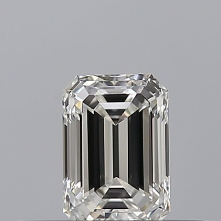 Diament szlif szmaragdowy, 0.3ct, VVS1, H, GIA 6535766365