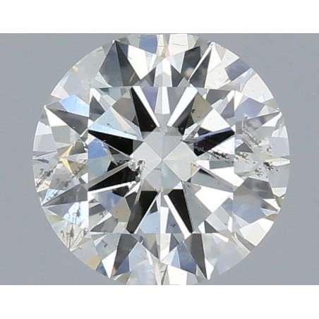 Diament szlif okrągły, 0.5ct, SI2, I, IGI 731564373
