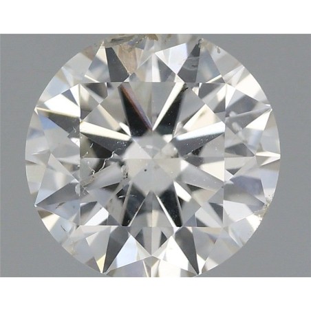 Diament szlif okrągły, 0.5ct, SI2, I, IGI 696563274
