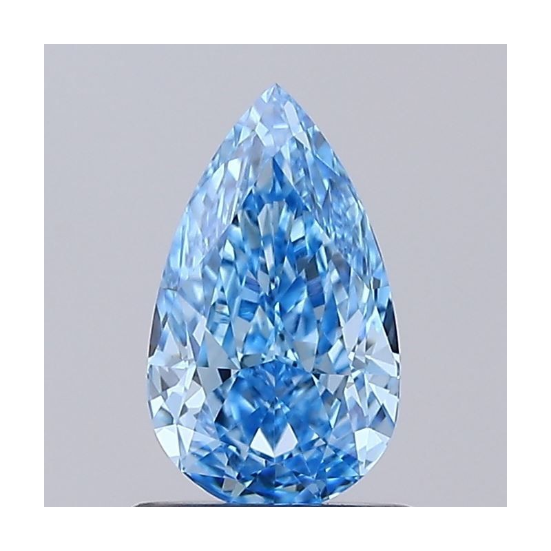Diament laboratoryjny o barwie fantazyjnej szlif gruszkowy, 1.04ct, VVS2, Fancy Vivid Blue, IGI LG754564787