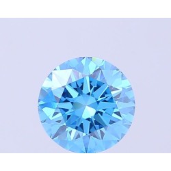 Diament laboratoryjny o barwie fantazyjnej szlif okrągły, 1.58ct, VVS2, Fancy Vivid Blue, IGI LG749511579