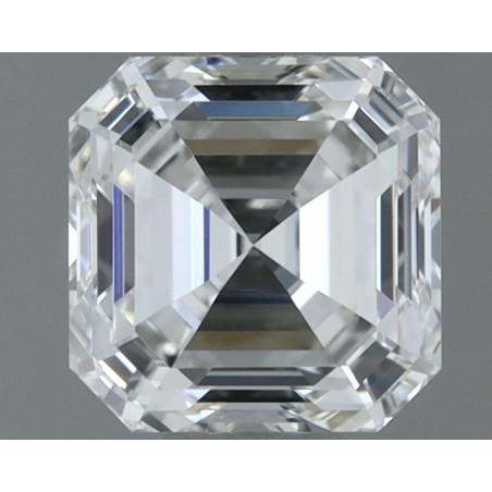 Diament asscher, 1ct, VVS2, G, IGI 752547111