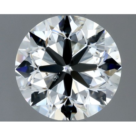 Diament szlif okrągły, 1.5ct, SI1, H, IGI 752547376