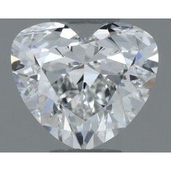 Diament serce, 0.5ct, VS1, G, GIA 1549094563