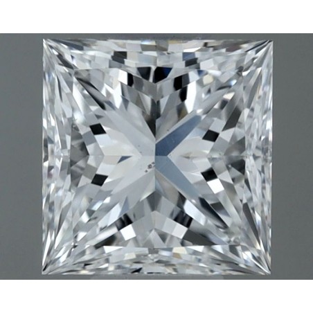 Diament szlif princess, 0.6ct, SI1, E, GIA 7533855663