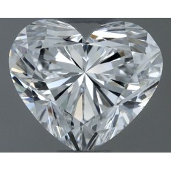 Diament serce, 0.5ct, VS1, D, GIA 7548267540
