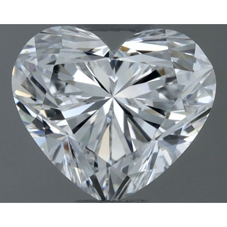 Diament serce, 0.5ct, VS1, D, GIA 7548267540