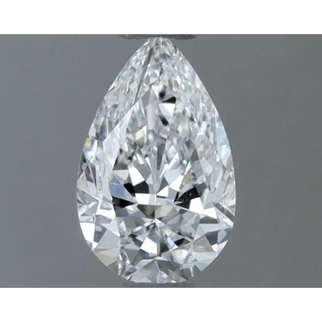Diament szlif gruszkowy, 0.5ct, SI1, E, GIA 6542267579