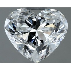 Diament serce, 1ct, VVS1, F, GIA 6532790719