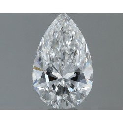 Diament szlif gruszkowy, 1ct, VVS2, E, GIA 6541268603
