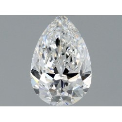 Diament szlif gruszkowy, 0.65ct, SI1, E, GIA 1236812567