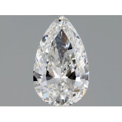 Diament szlif gruszkowy, 0.6ct, VVS2, E, GIA 1232811389