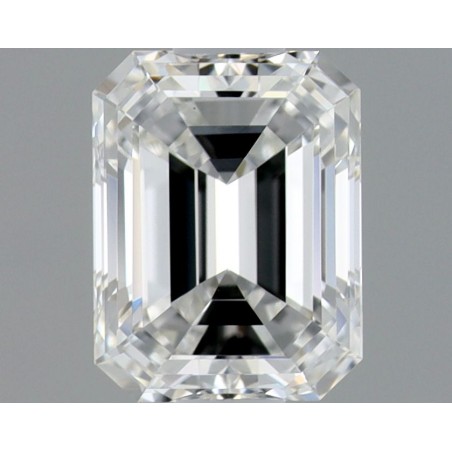 Diament szlif szmaragdowy, 0.7ct, VVS2, G, GIA 1236812592