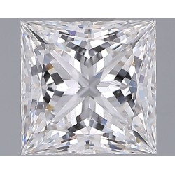 Diament laboratoryjny szlif princess, 1.28ct, VVS2, E, IGI LG727557350