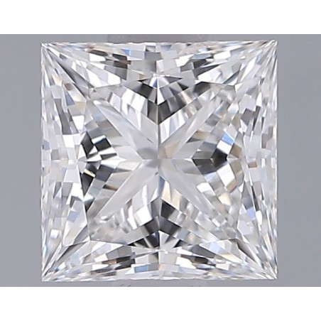 Diament laboratoryjny szlif princess, 1.23ct, VVS2, E, IGI LG728512100